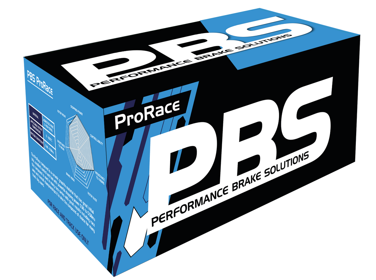 D2 Caliper F330mm, F356mm, R380mm 6POT Performance Brake Pad 17mm 8448