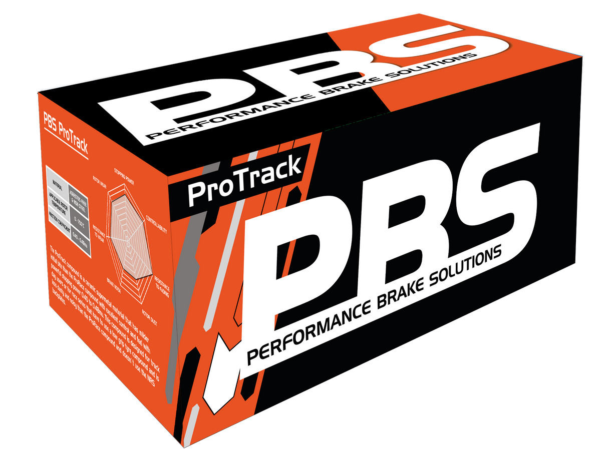 D2 Caliper F330mm, F356mm, R380mm 6POT Performance Brake Pad 17mm 8448