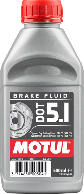 Motul DOT 5.1 Synthetic Brake & Clutch Fluid bottle