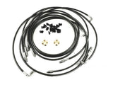 BMW Mini R53 Inc Cooper - ABS Delete Kit Standard Internal (Grommet Style) Braided Brake