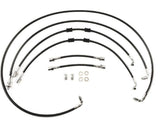 Fiat Abarth 500, 595, 695 1.4 Abarth Brembo Calipers (2008-) Stainless Steel Braided Brake Line Kit