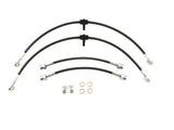VW T-Roc ALL Models Electronic Handbrake and Live Axle Suspension Only 2017- Stainless Steel Braided Brake Line Kit