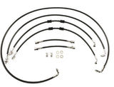Vauxhall Corsa E 1.4 Turbo with 284 x 22mm Front Discs (2014-2019) Stainless Steel Braided Brake Line Kit